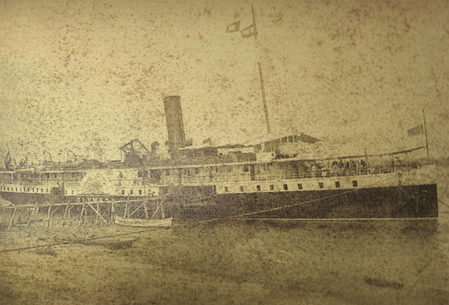 BARCOS A VAPOR 1885 - 1890 (COLECCIÓN DE JAVIER YUBI)
